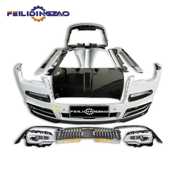 Carbon Fiber Upgrade Car Front Bumper Engine Headlight Body Kit for Rolls-Royce Dawn 2013-2016 1st up 2nd Upgrade Kit - Image 2