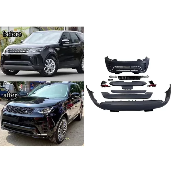 New Arrival Body Kit Car Bumper 2017 Upgrade 2020 for Land Rover Discovery 5 Bodykit - Image 4
