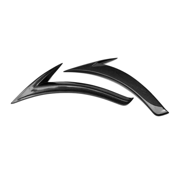 Carbon Fiber Side Fender Vent Cover for 2013-2019 Mercedes Benz W117 CLA45 CLA180 - Image 3