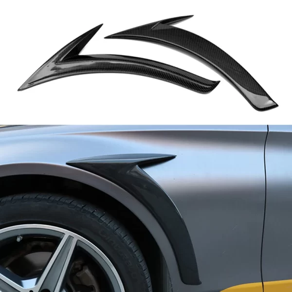 Carbon Fiber Side Fender Vent Cover for 2013-2019 Mercedes Benz W117 CLA45 CLA180 - Image 5