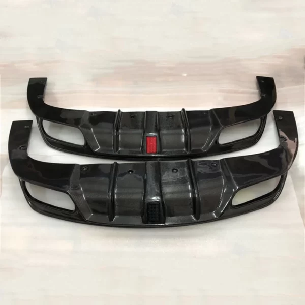 Carbon Fiber CMST Style Rear Diffuser for Mercedes Benz Cla-Class W117 Cla45 Auto Part Rear Diffuser - 图片 3