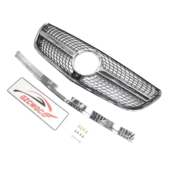 Hot Selling Car Accessories Diamond Style Grill Front Bumper Grille for Mercedes-Benz Vito W447 2016-2019 - Image 3