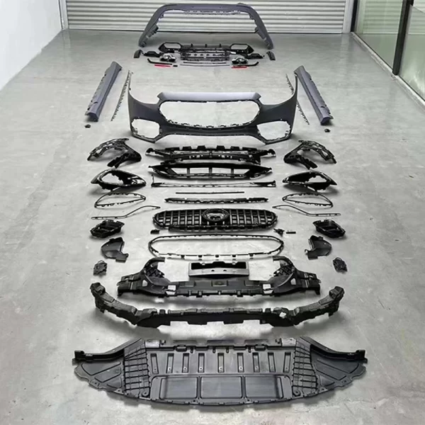 Suitable for S-class W223 Upgrade S63 Body Kit W223 Modification S63 Body Insurance Bumper - Image 2