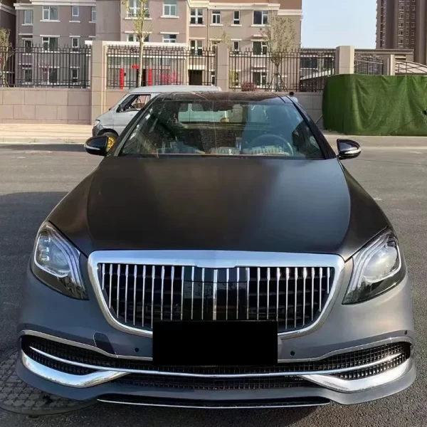W221 Upgrade to W222 Body Kits for Mercedes Benz W221 S450 S500 S550 to W222 Maybach Headlights Fenders Hood Car Bumper - Image 4