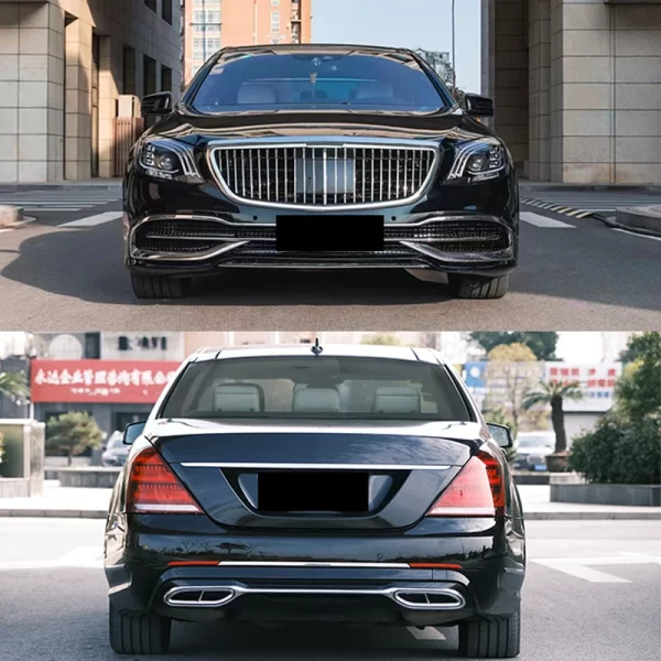 W221 Upgrade to W222 Body Kits for Mercedes Benz W221 to W222 Maybach Headlights Fenders Hood Car Bumper - Image 5