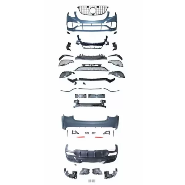 Conversion to GLE63 Coupe AMG Model Bumpers Bodykit for Mercedes Benz GLE Coupe C292 2015-2019
