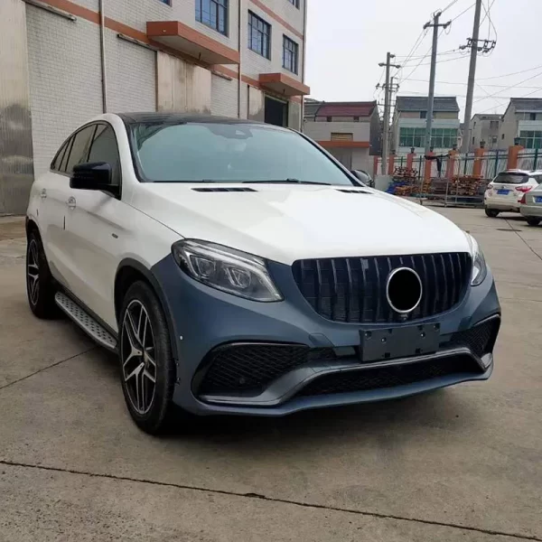 Conversion to GLE63 Coupe AMG Model Bumpers Bodykit for Mercedes Benz GLE Coupe C292 2015-2019 - Image 3