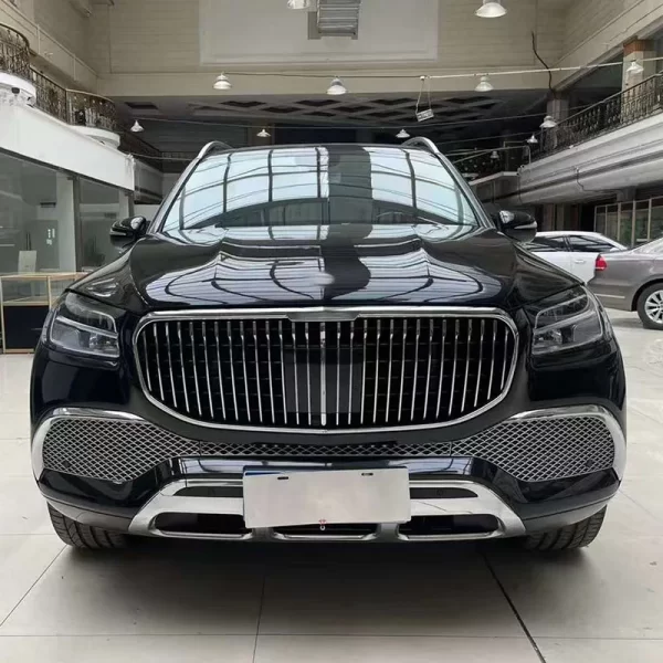 Car Bumpers for 2020 Mercedes Benz GLE W167 Upgrade Maybach Style Front Bumper Rear Bumper Assembly Grille Car Body Kit - Image 2