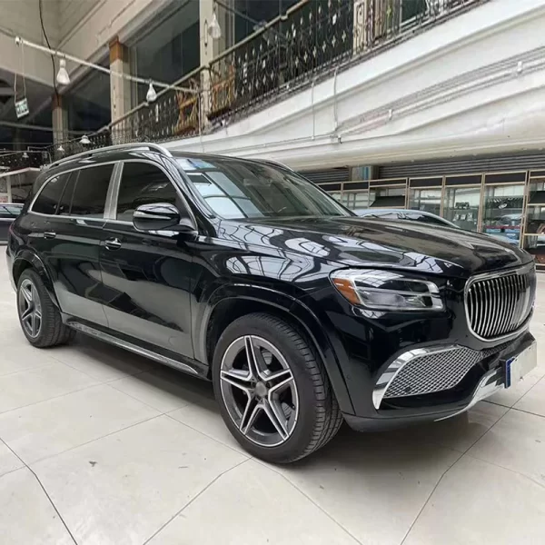 Car Bumpers for 2020 Mercedes Benz GLE W167 Upgrade Maybach Style Front Bumper Rear Bumper Assembly Grille Car Body Kit - Image 3