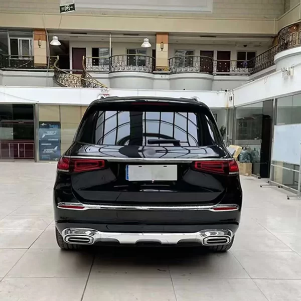 Car Bumpers for 2020 Mercedes Benz GLE W167 Upgrade Maybach Style Front Bumper Rear Bumper Assembly Grille Car Body Kit - Image 4