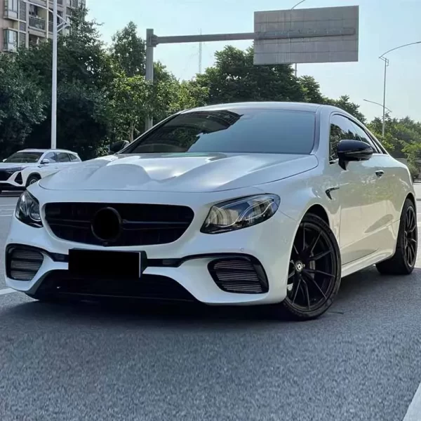 Car Bumper for Benz E-class COUPE W238 Upgrade Wide E63s AMG Body Kits Front Bumper with Grille Hood Fender Diffuser - Image 4