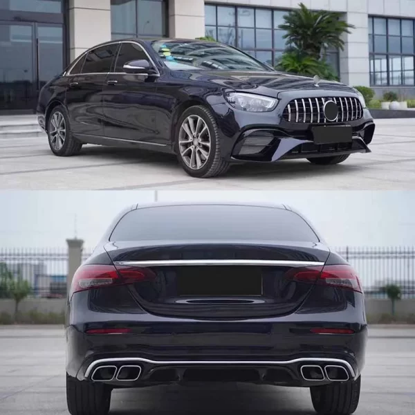 W213 Old Upgrade New E63 S AMG 1:1 Body Kit Auto Parts for Mercedes-Benz E-Class 16-20 E-Class W213 Upgrade 21 E63S AMG - Image 4