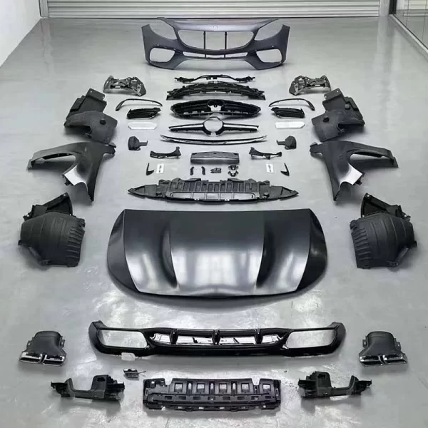 Car Body Kits for Mercedes Benz E Class W213 2016-2020 Modification and Facelift 1:1 E63 s Amg Bodykit - Image 3