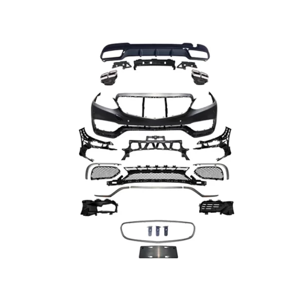 For Mercedes Benz Car Parts W212 Body Kit Suitable for E-Class 2014-2016 W212 Upgrade to E63 AMG Front Bumper Body Kit