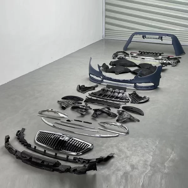 Suitable for S-class W222 Upgrade Maybach Body Kit W222 Modification for Maybach Body Decoration Bumper Surround - Image 3