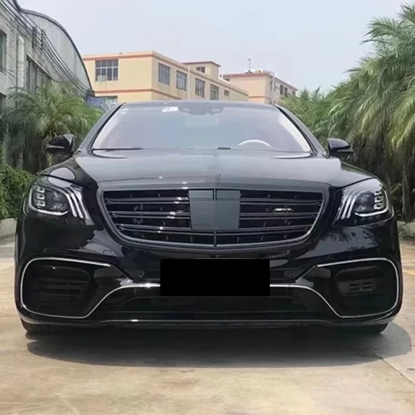 Suitable for Mercedes Benz S-Class W222 Body Kit, Suitable for W222 S63 S65 2018-2020 S-Class W222PP Material Bumper - Image 3