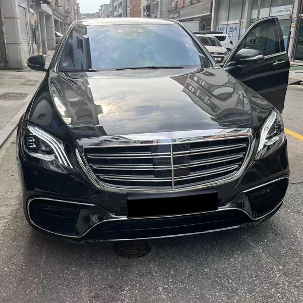 Old to New S63 S65 AMG Style Car Parts Auto Front Bumper Rear Diffuser Body Kit for BENZ W222 2014-2022