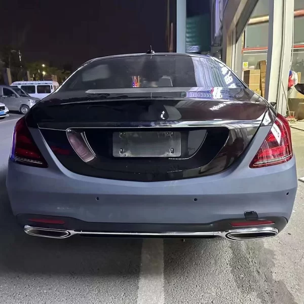For Mercedes-Benz S-Class W222 Front and Rear Bumper Body Kit for Old and New Models Car Appearance Parts for S450 Upgrade - Image 4
