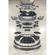Auto Car Parts for Mercedes-Benz W222 to Maybach PP Front Rear Bumper Body Kits Grille 2013-2020 Head Lamp