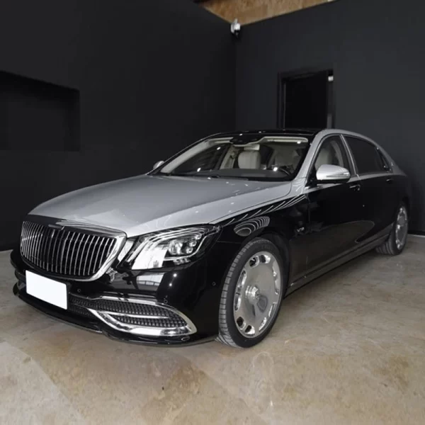 Auto Car Parts for Mercedes-Benz W222 to Maybach PP Front Rear Bumper Body Kits Grille 2013-2020 Head Lamp - Image 4