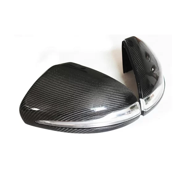 Carbon Mirror Replacement for Mercedes Benz W205 W213 W222 GLC 2014-2018 LHD OEM Fitment Side Mirror Cover - Image 2