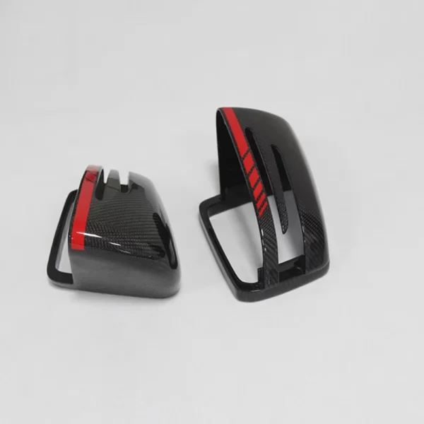 W204 Carbon Mirror Cover Replacement for Mercedes Benz W204 W212 W218 W207 X204 W176 M Colour Side Mirror Housing - Image 2