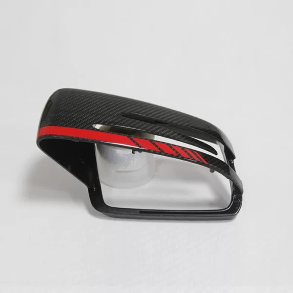 W204 Carbon Mirror Cover Replacement for Mercedes Benz W204 W212 W218 W207 X204 W176 M Colour Side Mirror Housing - Image 4