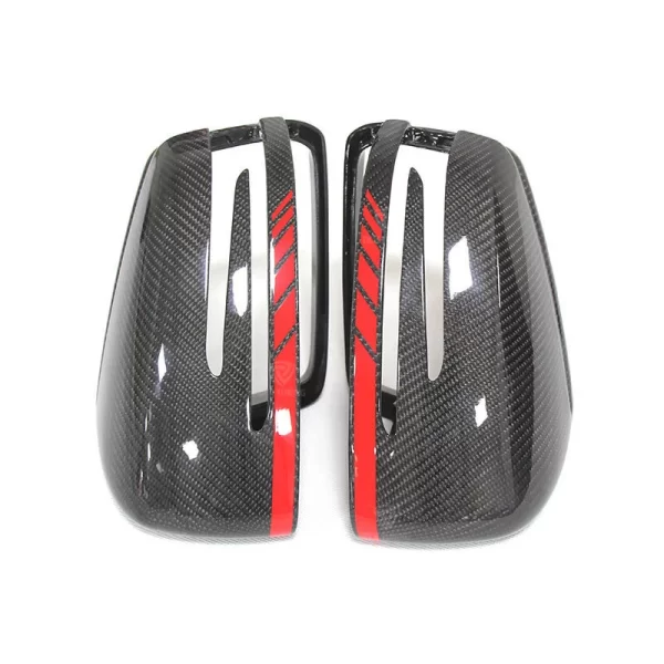 W204 Carbon Mirror Cover Replacement for Mercedes Benz W204 W212 W218 W207 X204 W176 M Colour Side Mirror Housing - Image 5