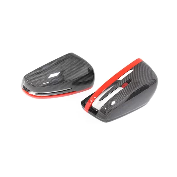 A C E Class CLA GLA GLK CLS Carbon Mirror Cover for Mercedes Benz W204 W117 W176 W212 W207 W218 X156 Carbon Fiber Mirror Cover - Image 5