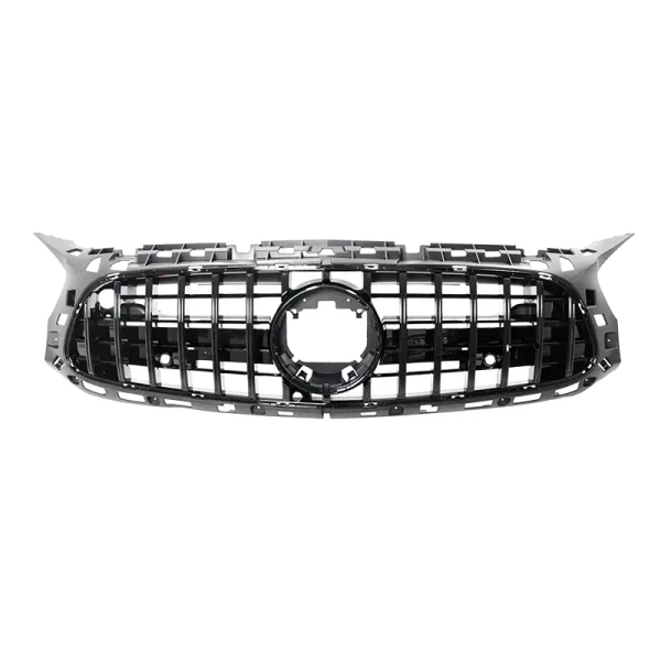 AMG Class GT Style Grille for Mercedes Benz GT Class 2017-IN Two Door Chrome/black Gt Front Grille - Image 3