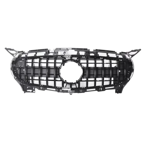 High Quality Black Front Bumper Grille for Mercedes-Benz AMG 14-16 GT Style Two Door Car High Quality Car Grill - Image 2