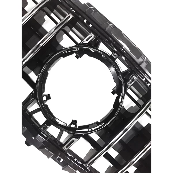 High Quality Black Front Bumper Grille for Mercedes-Benz AMG 14-16 GT Style Two Door Car High Quality Car Grill - Image 5