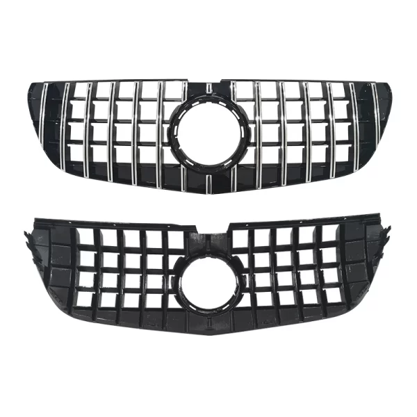 V-Class W447 Vito ABS Car Grill 2016-2019 GT Style Front Grill for Mercedes Benz W447 Vito Bumper Grille Car Accessories Parts