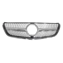 V Class W447 Vito ABS Car Grill 2020-in Diamond Style Front Grill for Mercedes Benz W447 Vito Bumper Grille Car