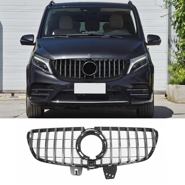 GT Front Grille for Mercedes-Benz V-class V260L Front Bumper Grille for 2020-in W448 Models - Image 2