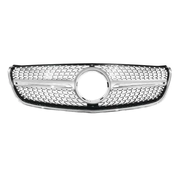 V Class W447 V260 ABS Car Grill 2016-2019 Diamond Style Front Grill for Mercedes Benz W447 Bumper Grille Car Accessories Parts - Image 3