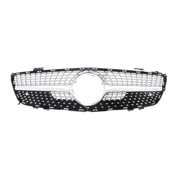 R231 Replacement Diamond Grill Premium Front Bumper Grille for Mercedes Benz SL Class R231 Body Kit 2012-2016 - Image 3