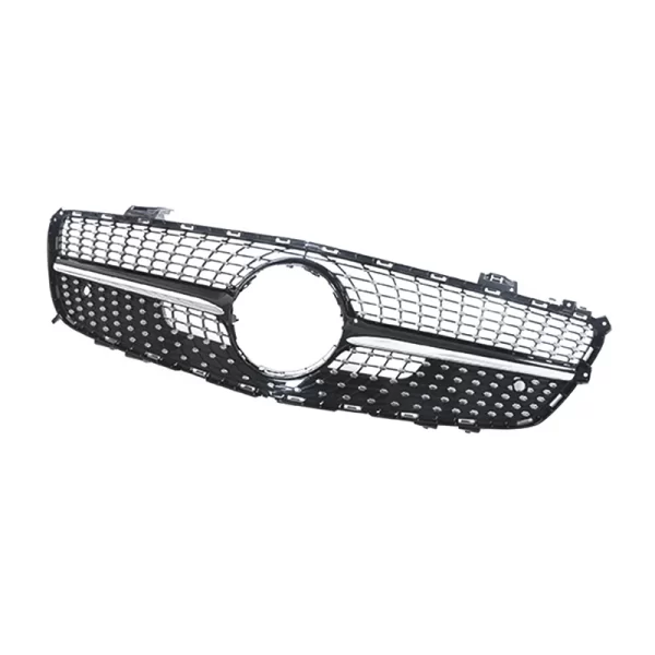 R231 Replacement Diamond Grill Premium Front Bumper Grille for Mercedes Benz SL Class R231 Body Kit 2012-2016 - Image 4