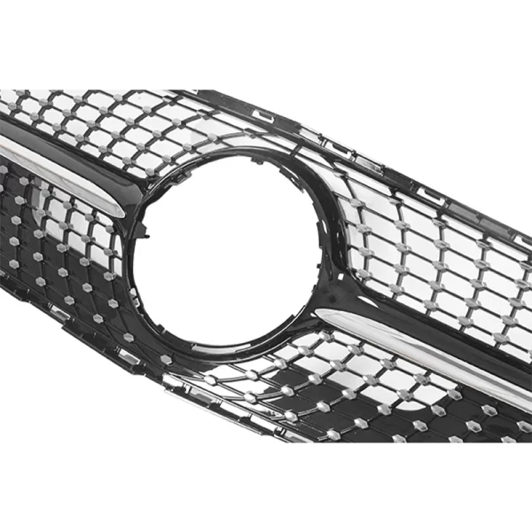 R231 Replacement Diamond Grill Premium Front Bumper Grille for Mercedes Benz SL Class R231 Body Kit 2012-2016 - Image 5