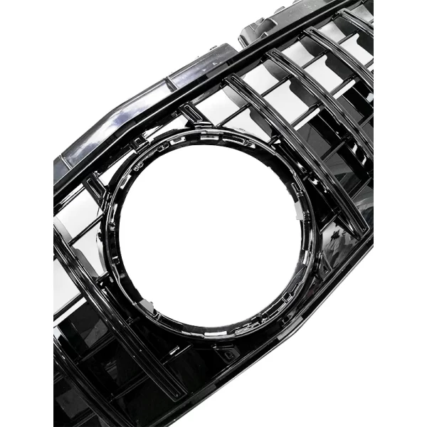 SLK Class R172 GT Style Front Grille for Mercedes SLK200 SLK250 SLK350 Front Bumper Grill Mesh Silver 2011-2015 - Image 3