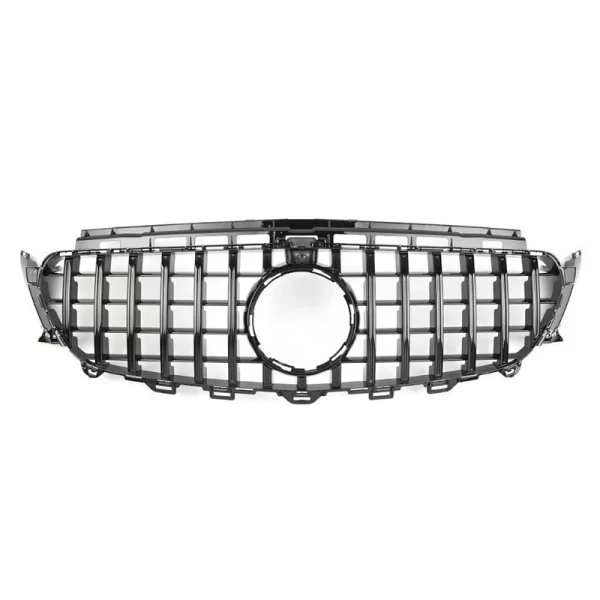 GT R AMG Diamond Style Grill Grille Black Silver Front Bumper for Mercedes Benz W213 E250 E300 E400 2017-2020