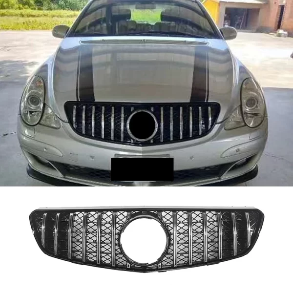 High Quality GT Grille Front Grill for Mercedes Benz R Class W251 2007-2010 R300L R320 R350 R400 R500L W251 - Image 5