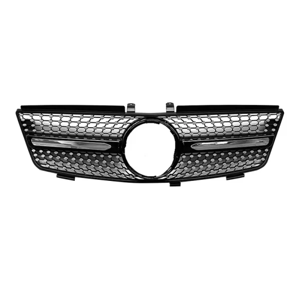 ML W164 Modified Grille W164 Upgraded Diamond Style Front Bumper Grille for Mercedes Benz ML X164 2005-2008 - Image 3