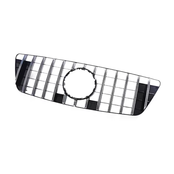 ML164 Front Bumper Grill Chrome/black ABS GT Style Front Grille for Mercedes Benz ML CLASS W164 X164 2009-2012 - Image 4