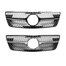 ML W164 Modified Grille W164 Upgraded Diamond Style Front Bumper Grille for Mercedes Benz ML W164 2009-2012