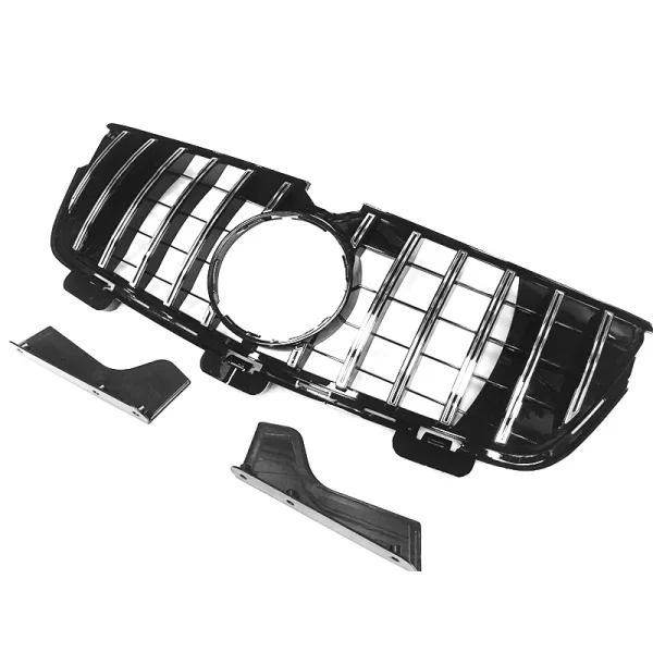 GL W164 Grille for Mercedes benz 2010-2012 GL-CLASS W164 Modification GT Front Bumper Grill - Image 5