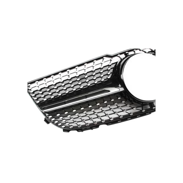 ABS Gloss Black Grille Diamond Style Front Grill for Mecedes GLK X204 2013-2015 Mesh GLK X204 Front Bumper Grille - Image 4