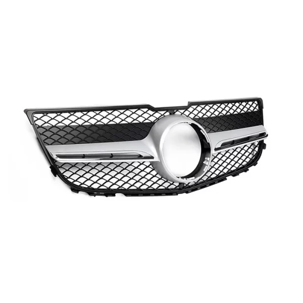 ABS Gloss Black Grille AMG Style Front Grill for Mecedes GLK X204 2013-2015 Mesh GLK X204 Front Bumper Grille - Image 5