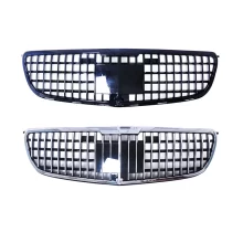 2015-2019 for Mercedes-Benz GLS X166 for Maybach Style Front Bumper Grille Racing AMG GT Sport Style Grills