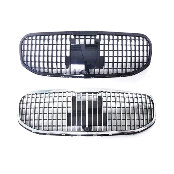 Modified MAYBACH Style ABS Car Front Grills for Mercedes Benz GLS X167 Front Bumper Grille 2019-2023 - Image 3